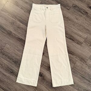 Faherty Stretch Terry Patch Pocket Ankle Pant New